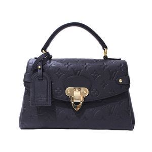 Louis Vuitton Georges BB Handbag Shoulder bag Monogram Implant Black